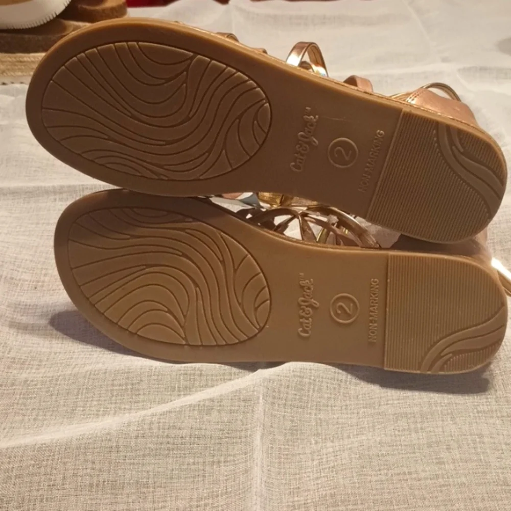 Cat & jack girls flat Sandals